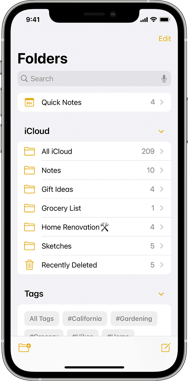 Get started with Notes on iPhone - Apple Support