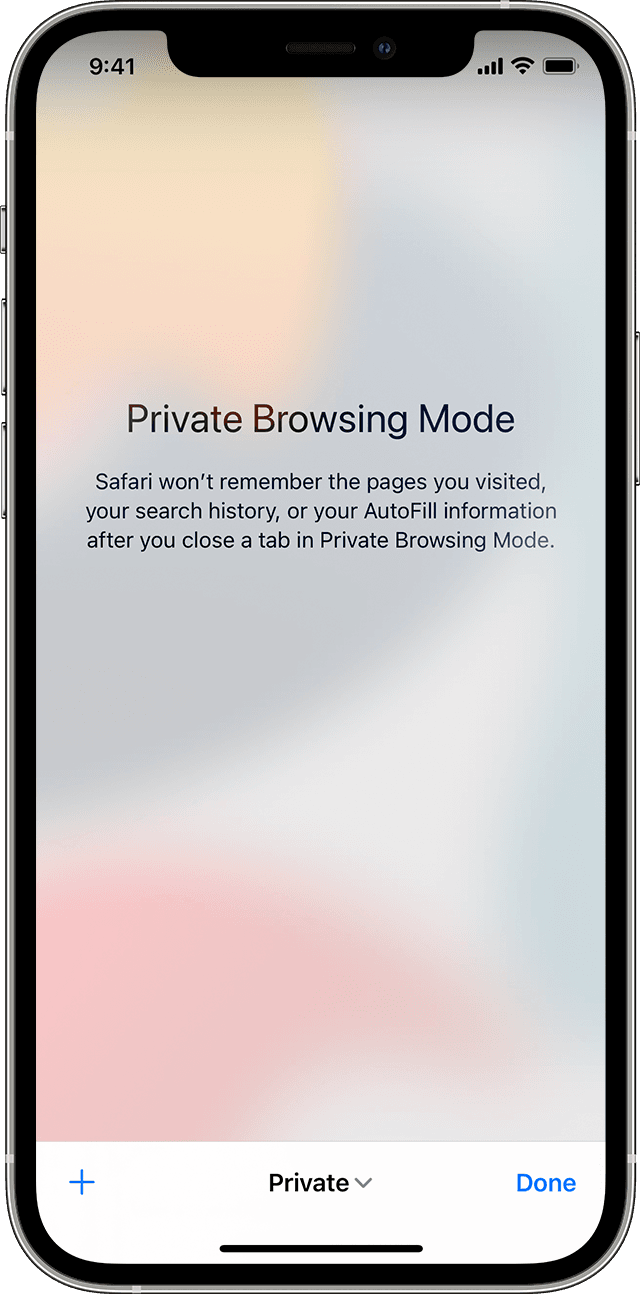 Turn Private Browsing on or off on your iPhone - Apple Support (IN)