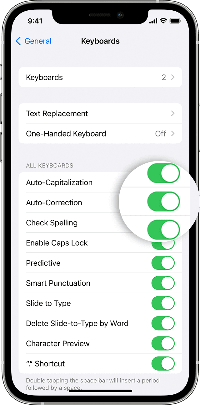 How to use Auto-Correction and predictive text on your iPhone, iPad, or iPod  touch - Apple Support (CA)