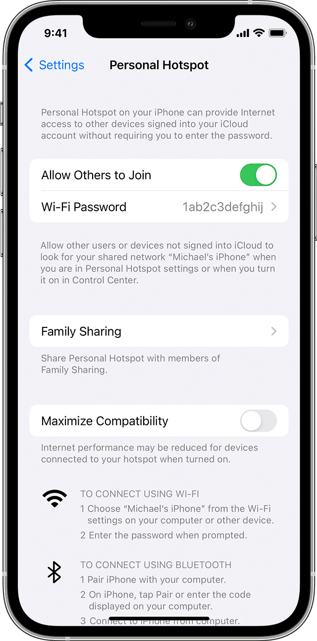 masser Skalk tekst How to set up a Personal Hotspot on your iPhone or iPad - Apple Support