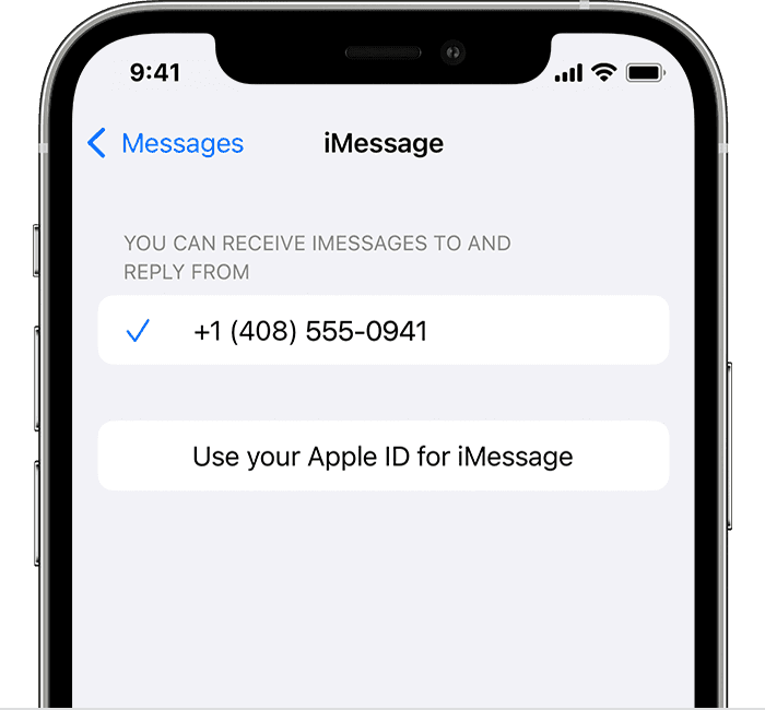 Add or remove your phone number in Messages or FaceTime - Apple Support