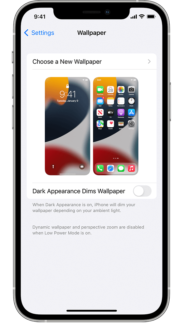 Change the wallpaper on your iPhone - Apple Support