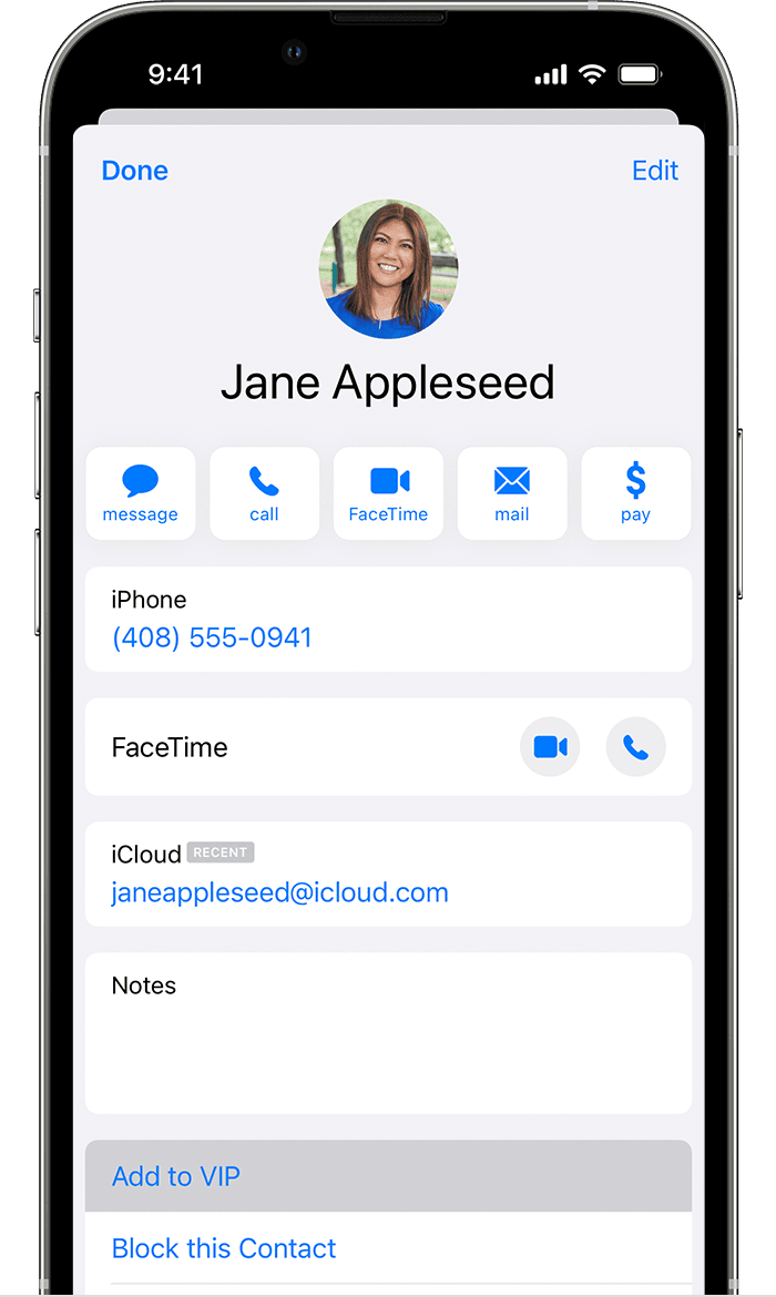 Agregar un contacto a la lista VIP de Mail con iOS 15