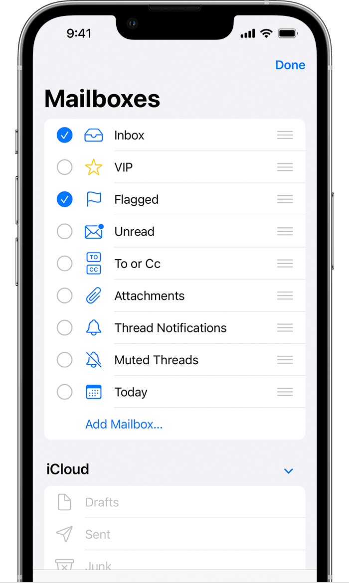 Use mailboxes to organize email on your iPhone or iPad Apple Support