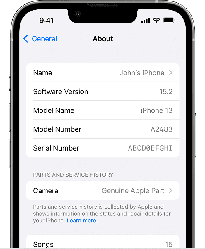 About genuine iPhone cameras - Apple Support