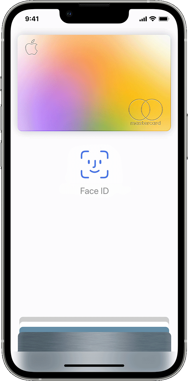 Using Apple Pay with Face ID