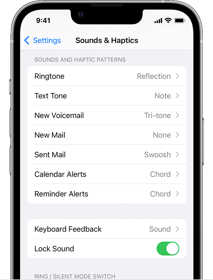how to set ringtone on iphone from email