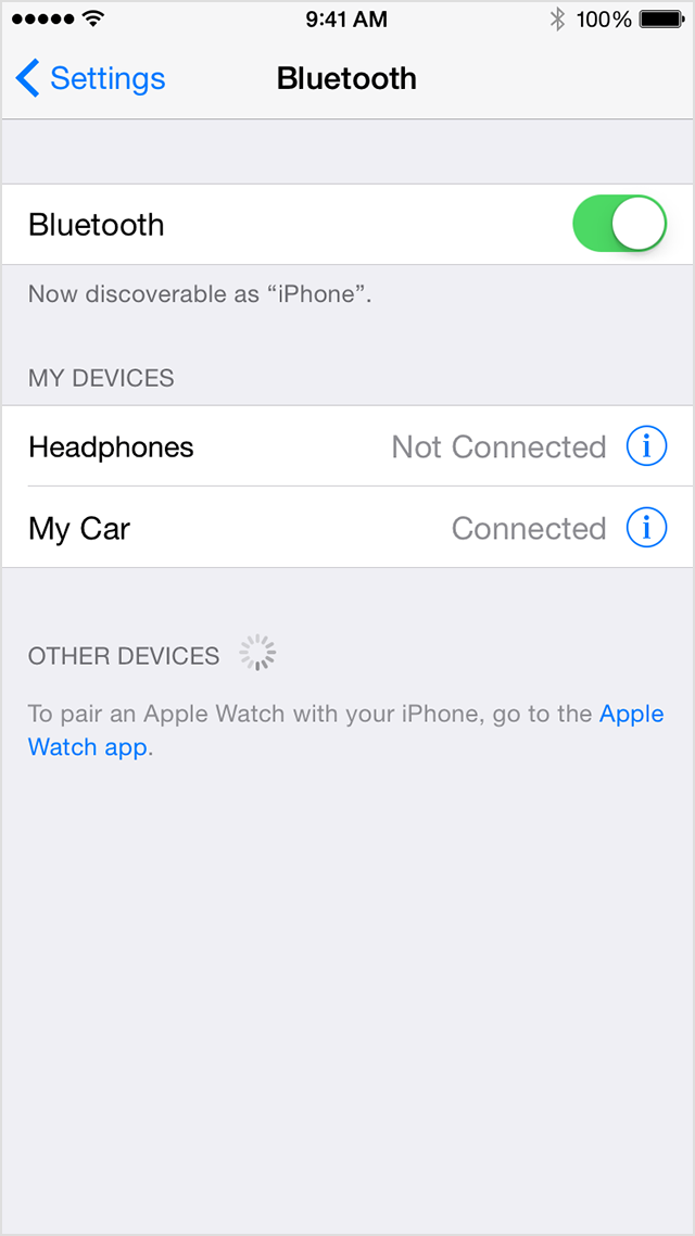 Set up and use third-party Bluetooth accessories - Apple Support