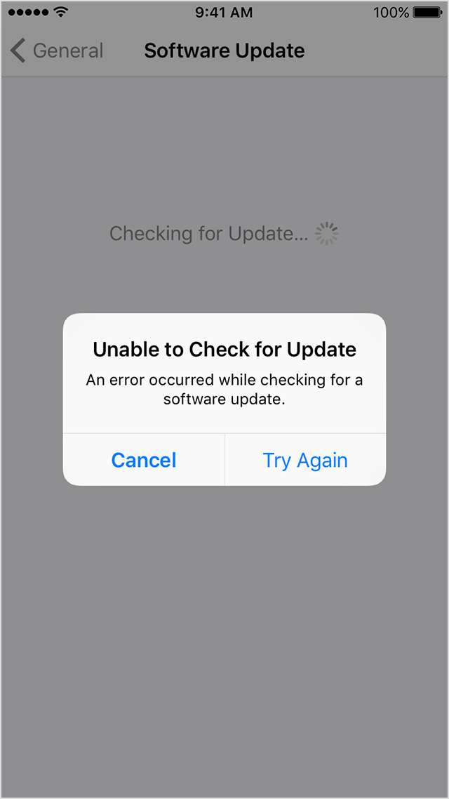 Get help with over-the-air iOS updates - Apple Support