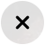 閉じるボタン (x)