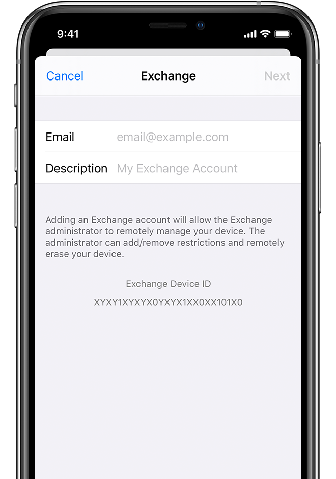 exchange activesync modern authentication