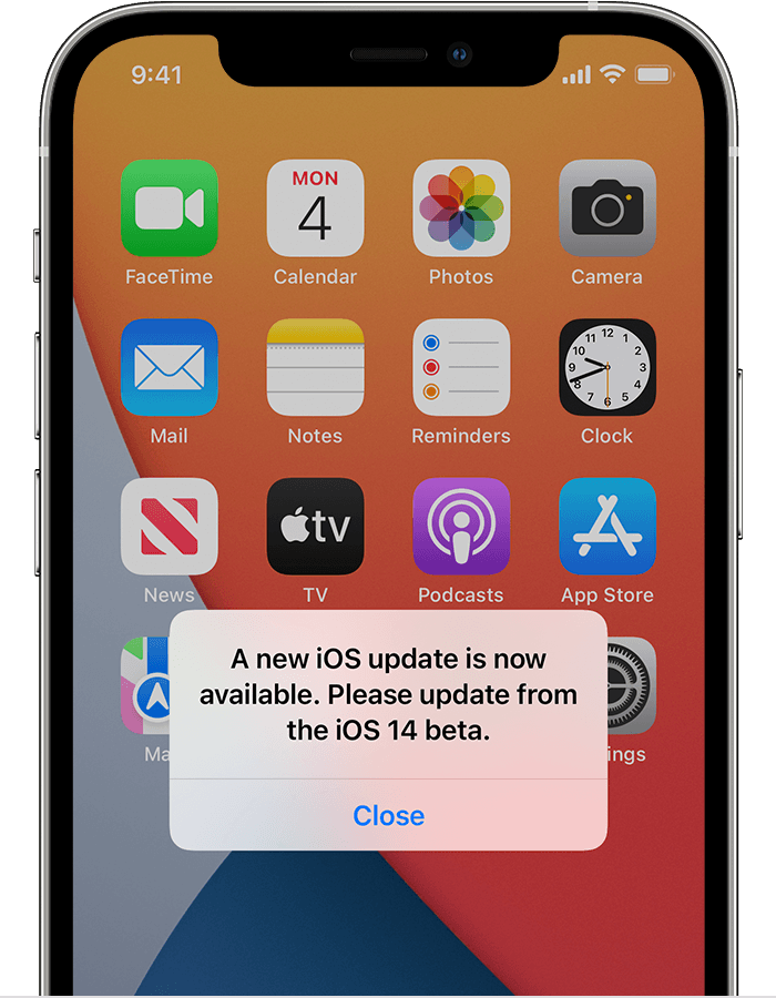 does deleting ios 12 beta profile bring you back updates for ios 11