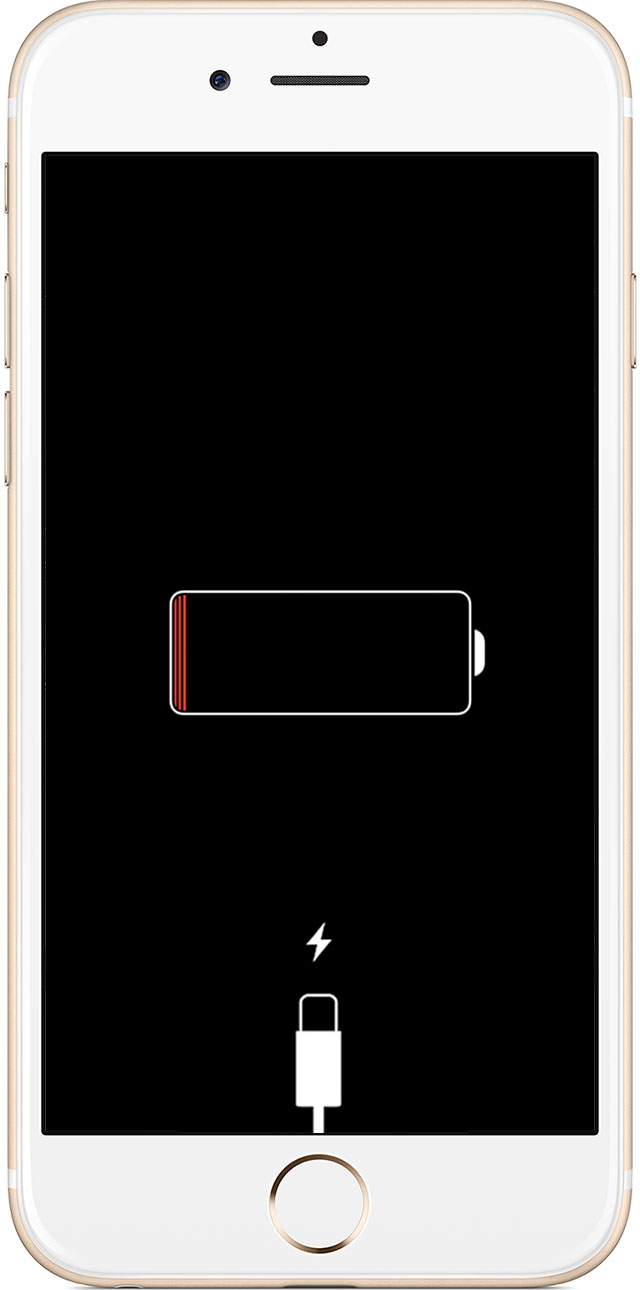 iphone turns on and off while charging