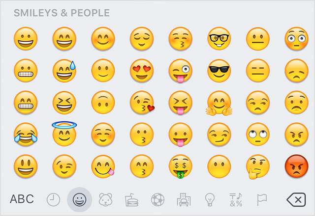 Use Emoji Emoticons On Your Iphone Ipad And Ipod Touch Apple Support