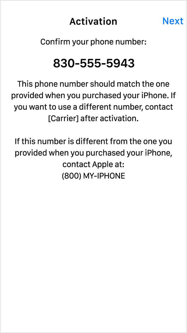 iphone apple support phone number