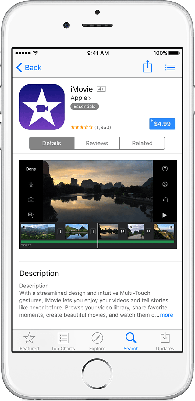 Use the App Store on your iOS devices, Apple TV, or 