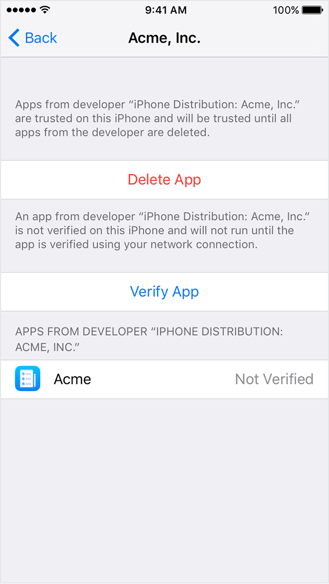 Install Custom Enterprise Apps On Ios Apple Support