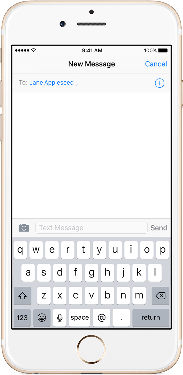 Send a group message with your iPhone, iPad, or iPod touch ...