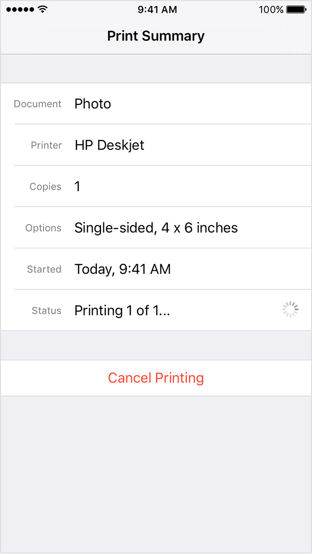 connect air printer to iphone