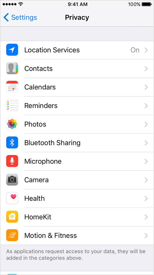 find list of which app use location service in iPhone, iPad: stop it