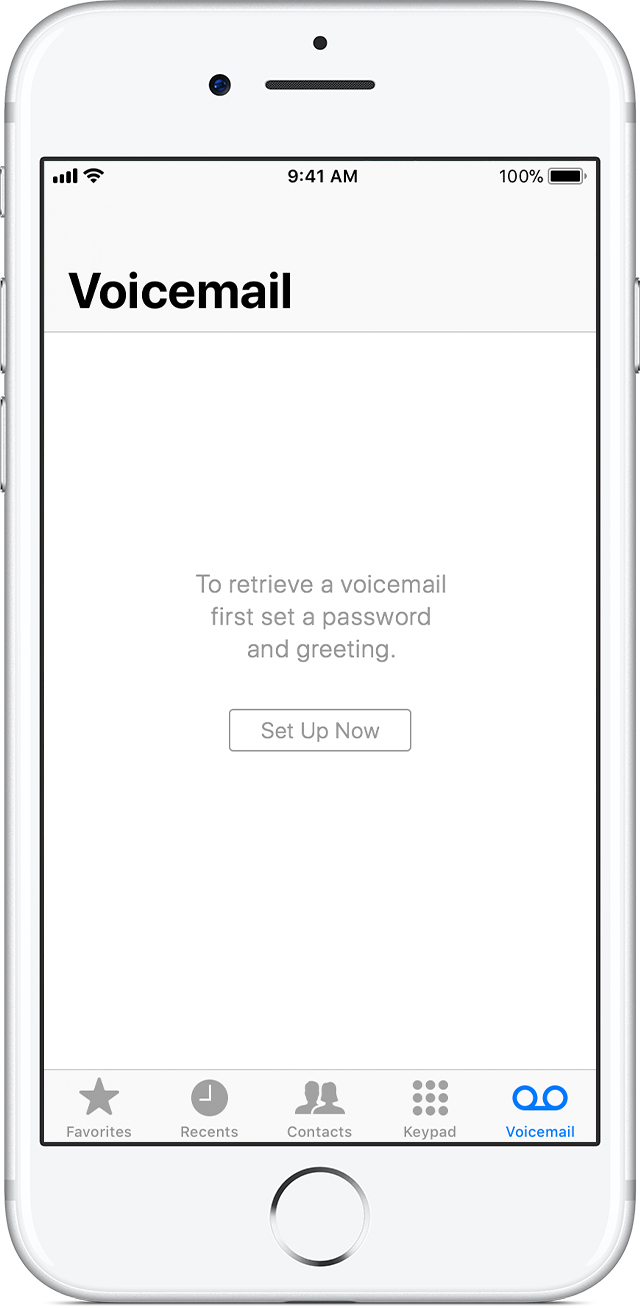 Set Up Visual Voicemail On Your IPhone Apple Support   Iphone7 Ios11 Phone Voicemail Set Up Now 