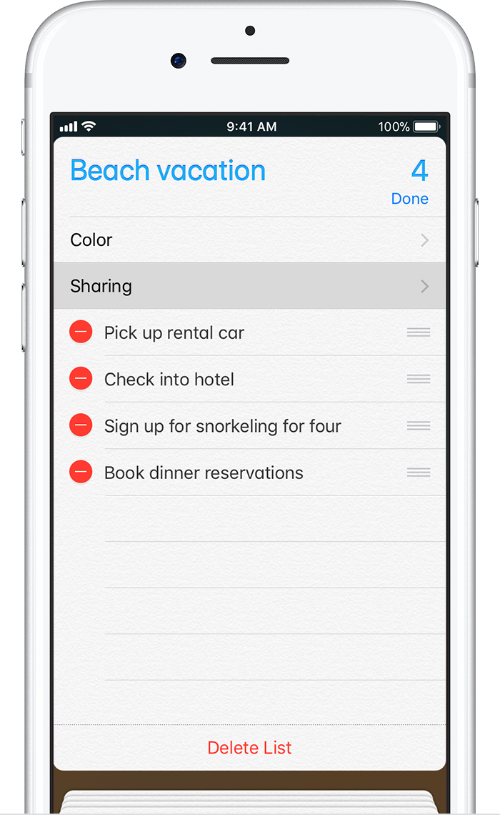 Use Reminders on your iPhone, iPad, or iPod touch - Apple Support