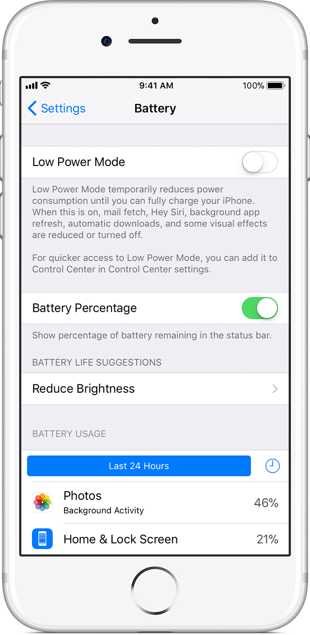 About the battery usage on your iPhone, iPad, and iPod touch - Apple