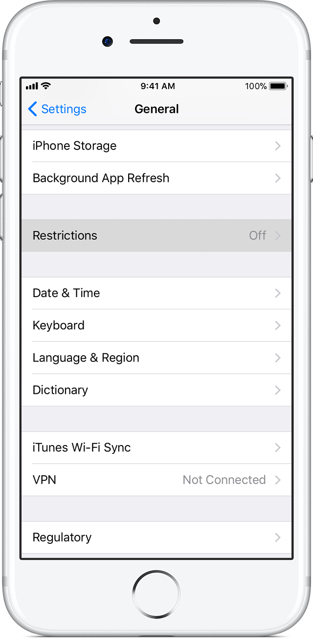 Use parental controls on your iPhone, iPad, and iPod touch Apple Support