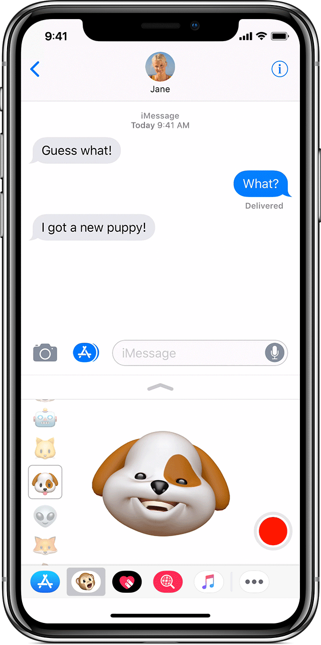 How to create, save & share Animoji