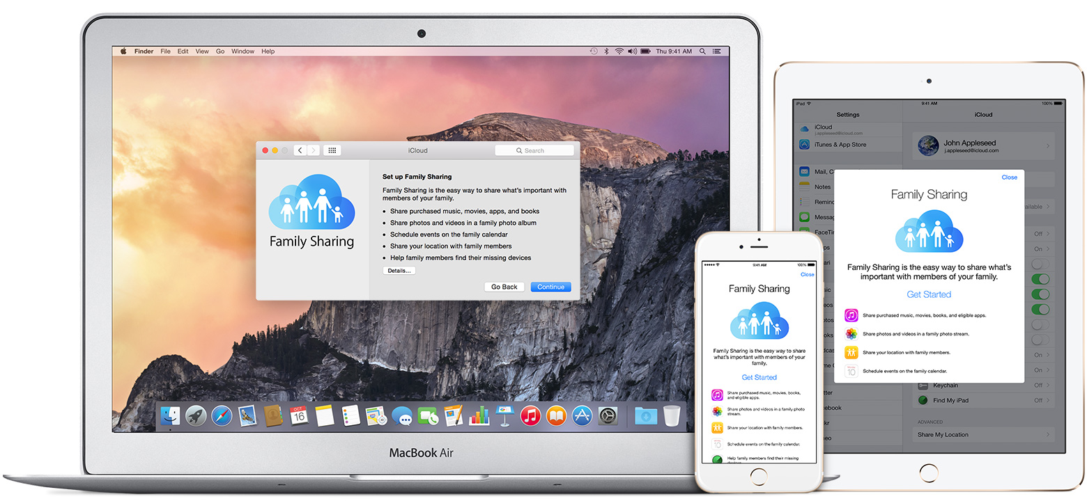 Set up Family Sharing - Apple Support