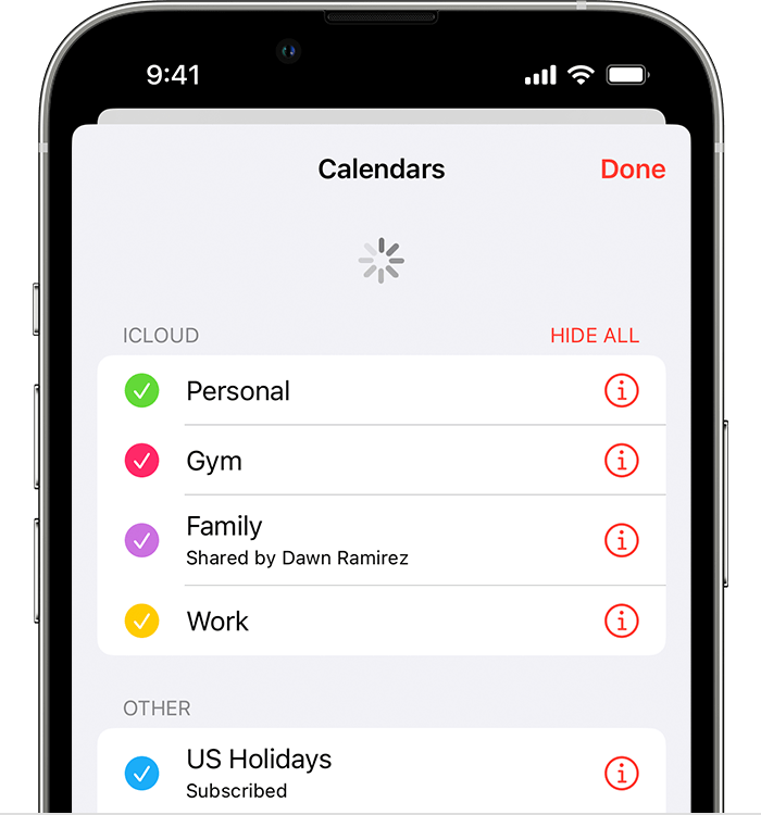 If your iCloud Contacts Calendars or Reminders won t sync Apple Support