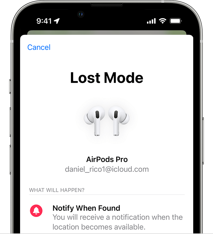 Ios 16 Iphone 13 Pro Find My Devices Airpods Lost Mode 