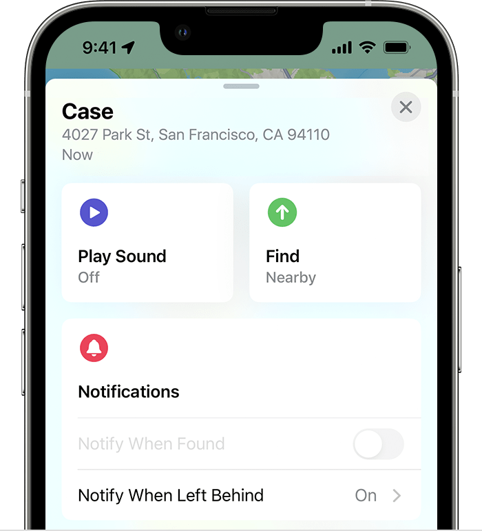 In Find My, you can tap Play Sound to help you find your AirPods
