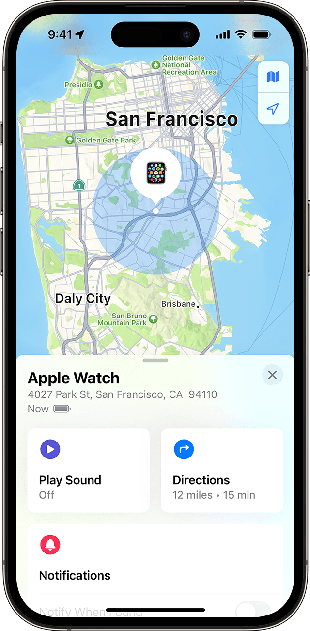 In caso di smarrimento o furto del tuo Apple Watch - Supporto Apple (IT)
