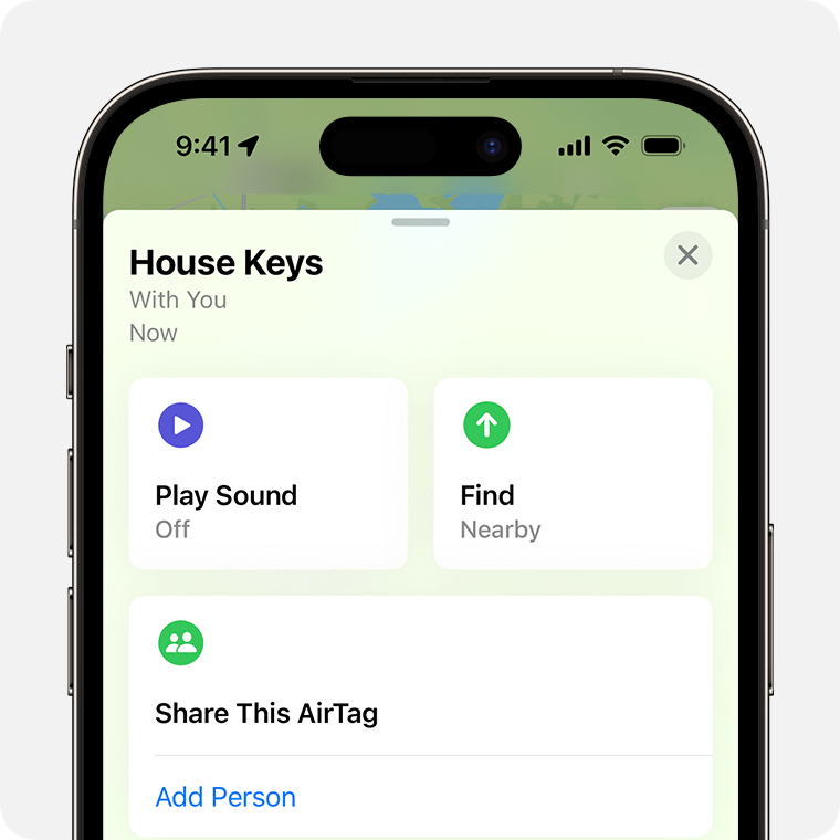 Find your keys, backpack, and more with AirTag and Find My - Apple Support