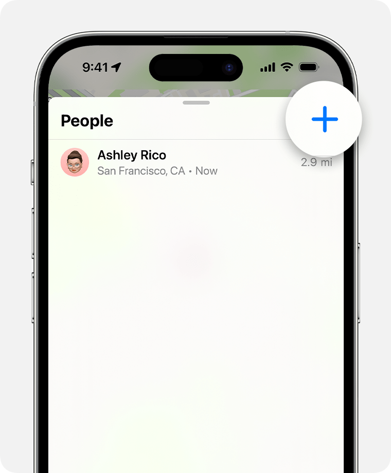 Trovare le persone e condividere la posizione con l'app Dov'è - Supporto  Apple (IT)