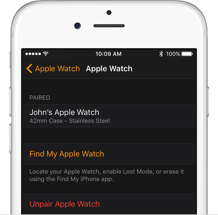 Informationen zur Aktivierungssperre für die Apple Watch Apple Support
