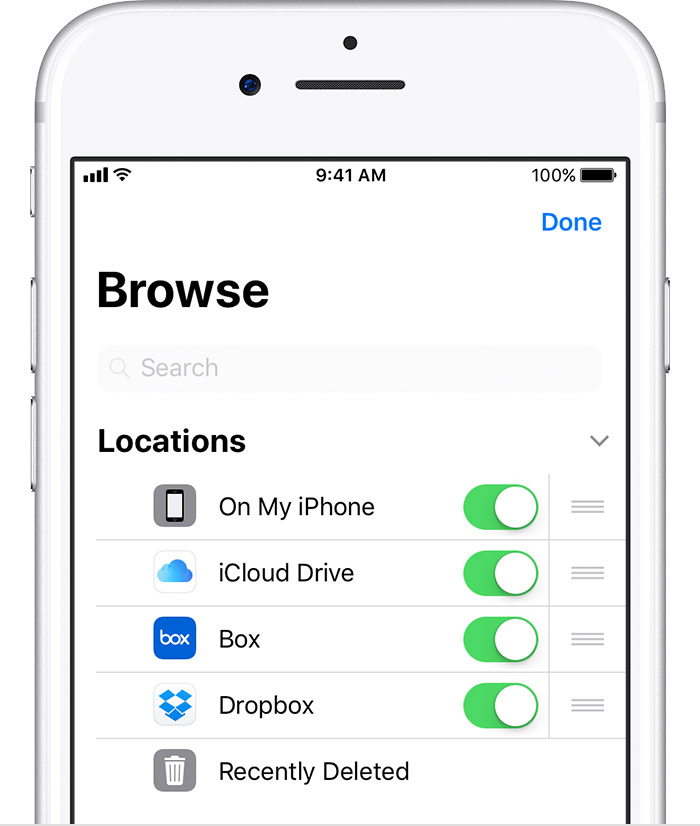 Use the Files app on your iPhone, iPad, and iPod touch - Apple Support