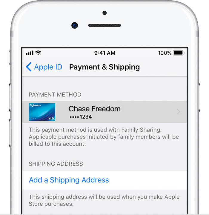 Family purchases and payments - Apple Support