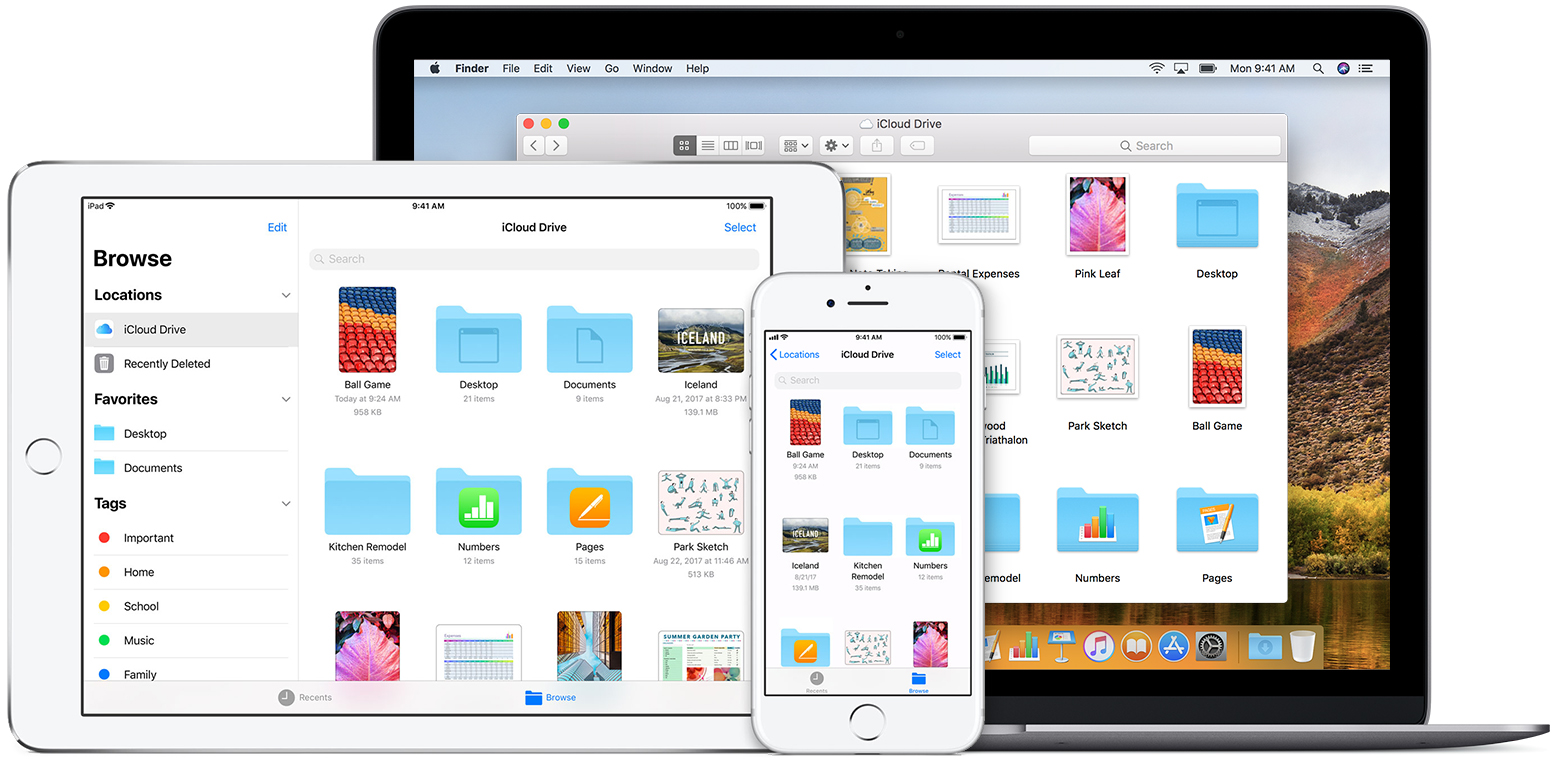 download all icloud drive files to mac