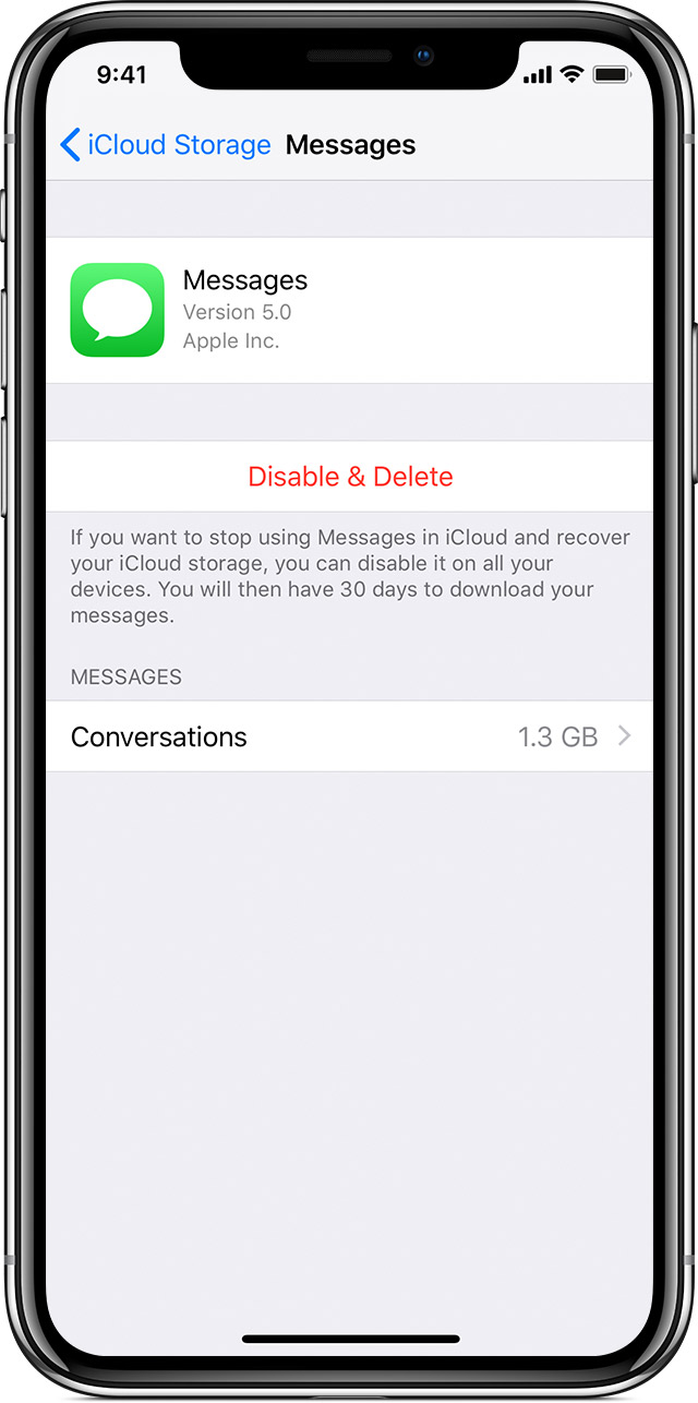 How To Delete Messages In Icloud Apple Support