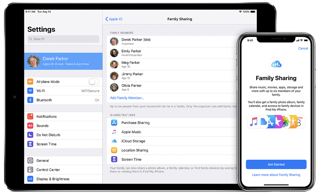 Set up Family Sharing Apple Support