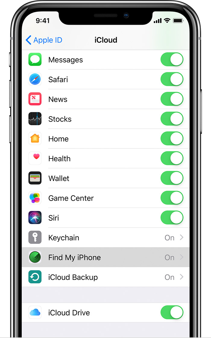 apple find my iphone
