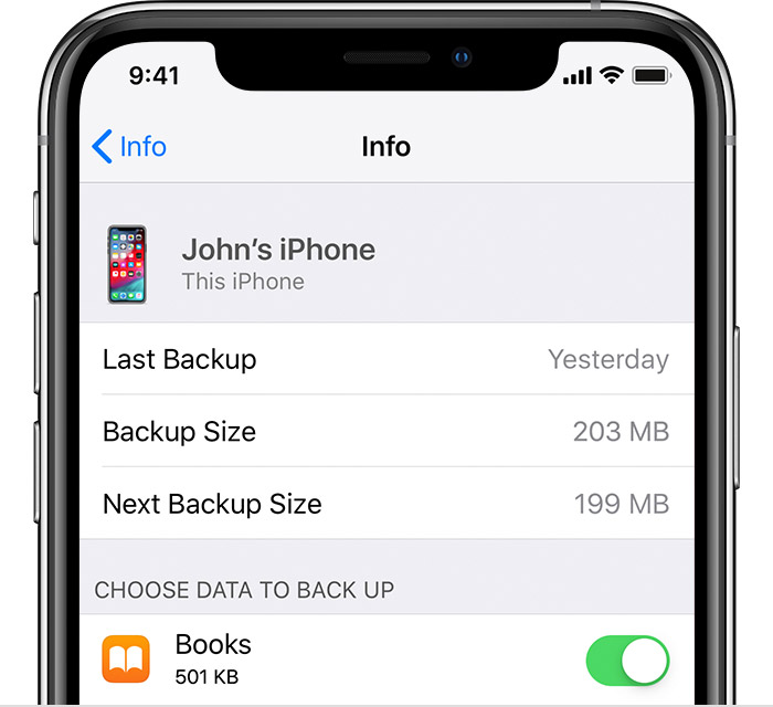 how to backup iphone to icloud error not enough storage