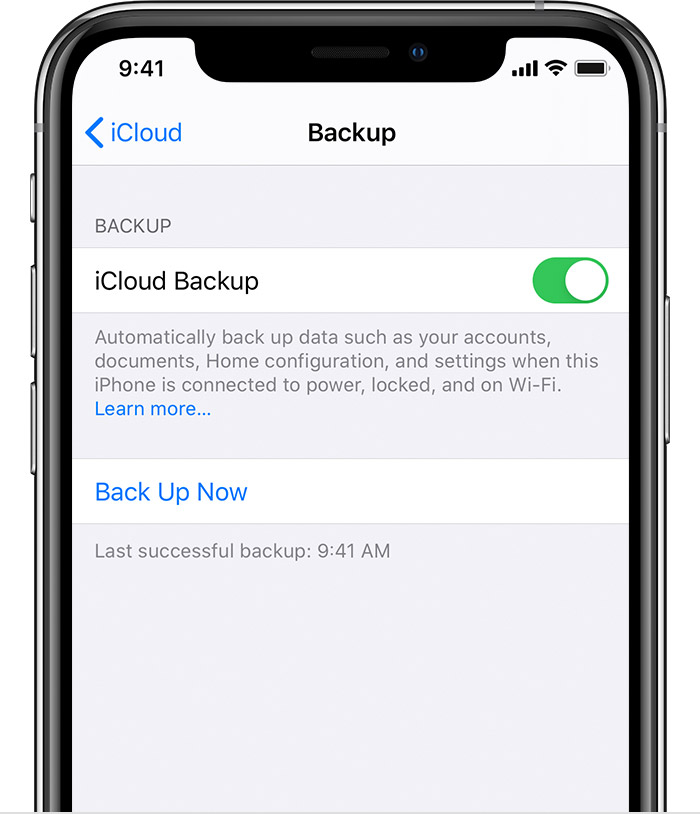 apple iphone backup