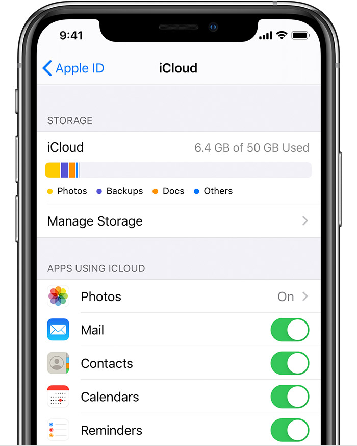 Change Your Icloud Feature Settings Apple Support