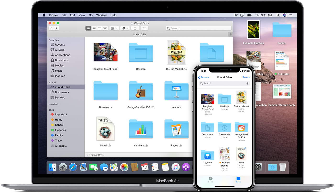 Add your Desktop and Documents files to iCloud Drive - Apple Support