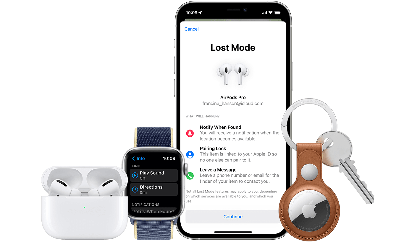 Use the Find My app to locate a missing device or item - Apple Support