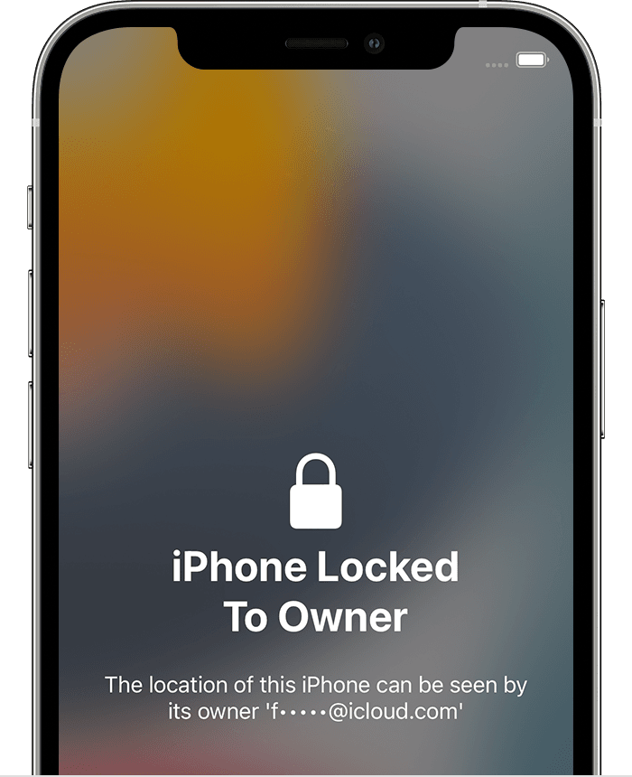 icloud find my iphone activation lock