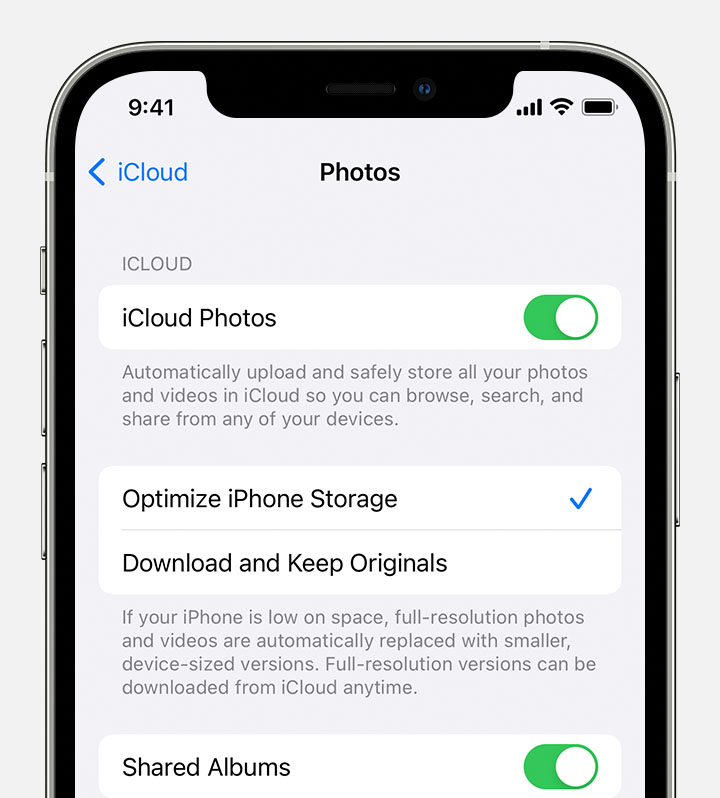 Access and view iCloud Photos on your iPhone, iPad, or iPod touch - Apple  Support